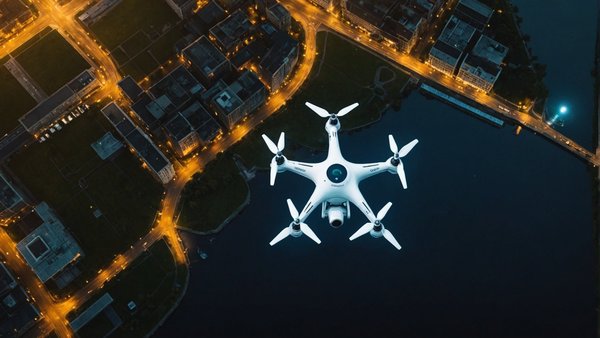 Découvrez l'art des spectacles de drones lumineux avec diffuse